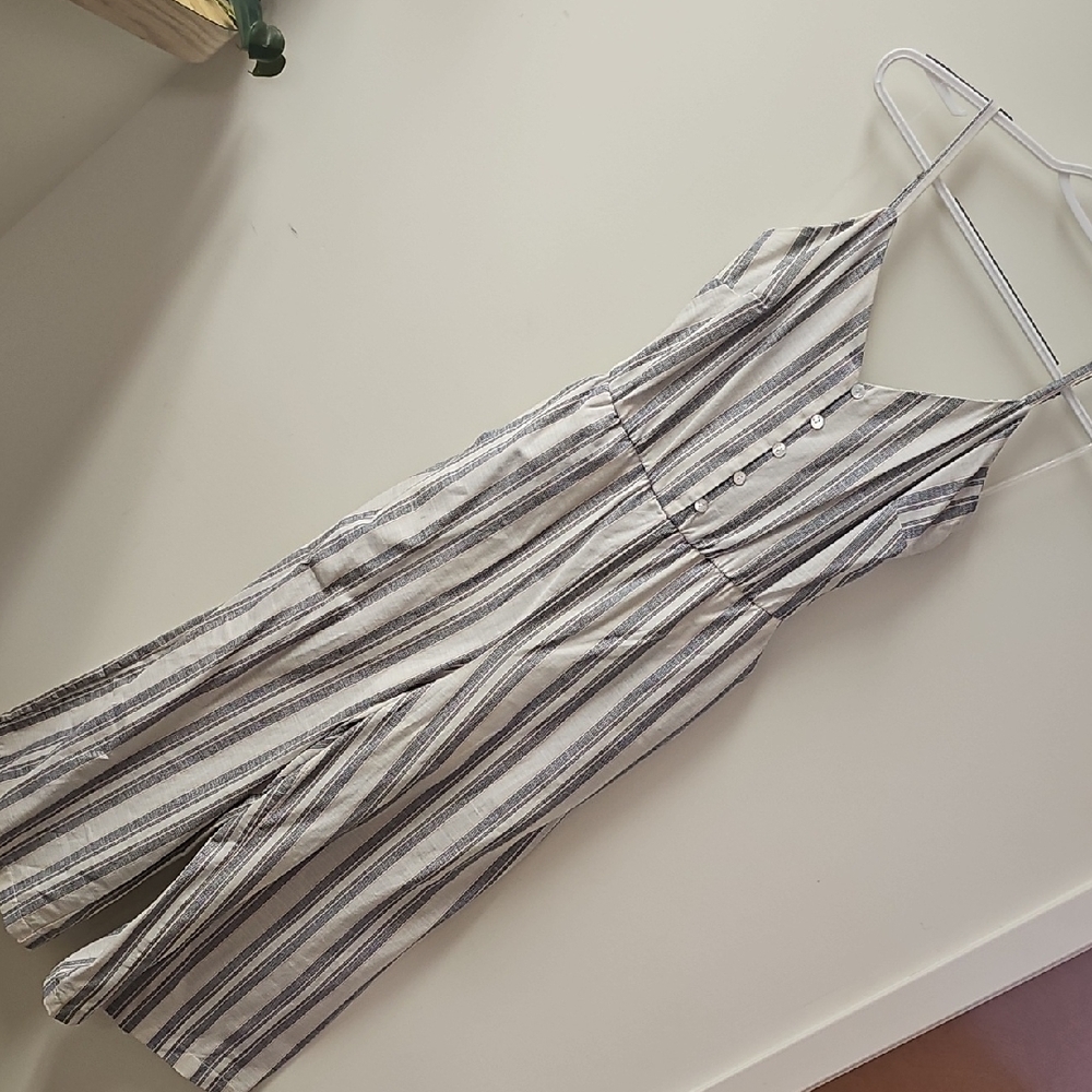 Wide-leg Cropped Jumpsuit